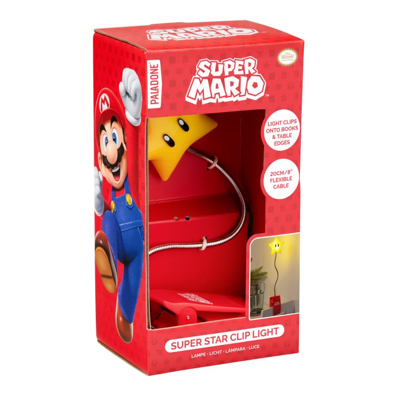 Lampka do czytania Super Mario Super Star