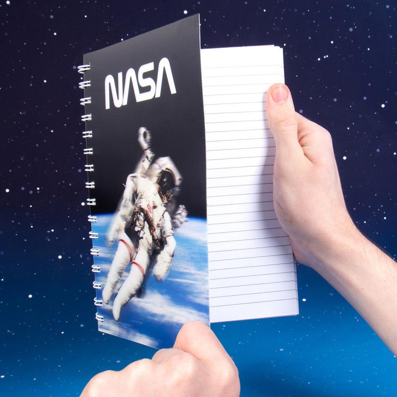 Notatnik 3D NASA A5 soczewkowa okładka