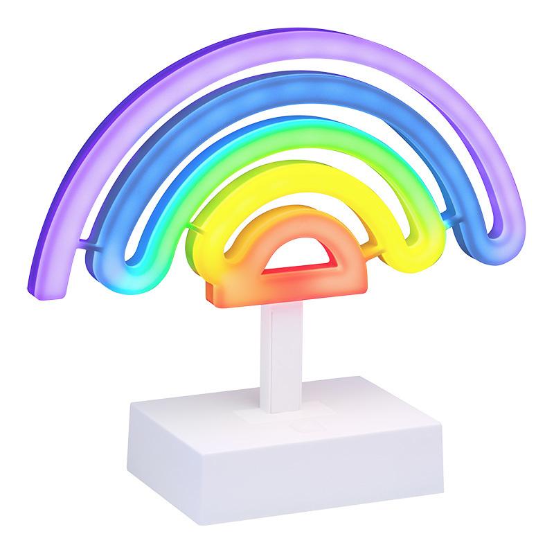 Lampka Neonowa LED Tęcza Stojąca