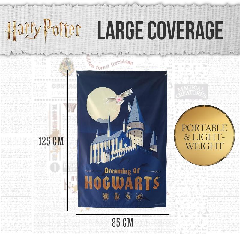 Baner ścienny Harry Potter Zamek Hogwart