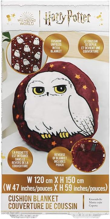 Poduszka Koc 2w1 Harry Potter Hedwiga