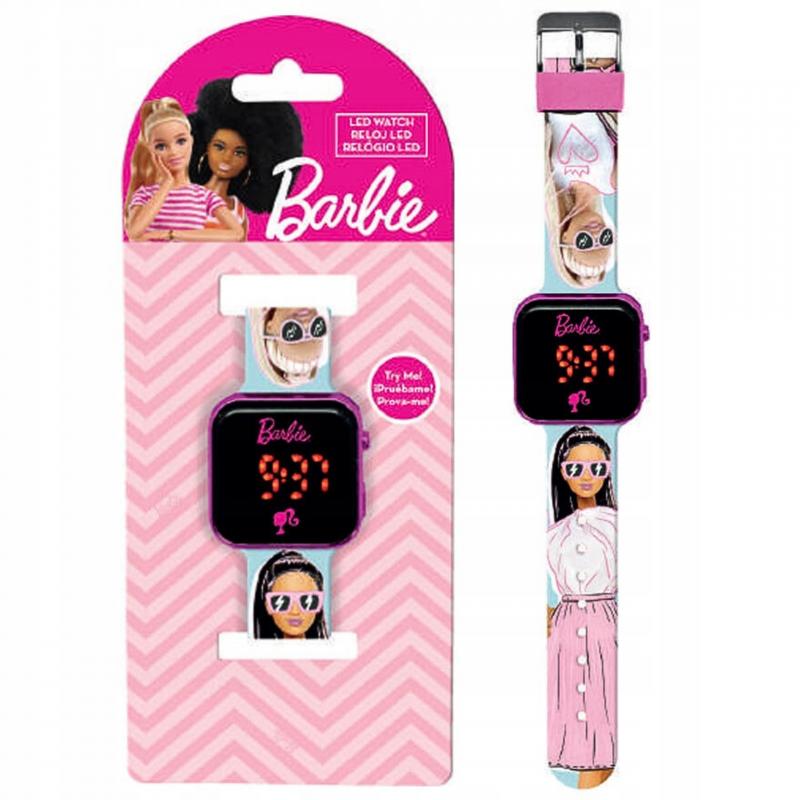 Zegarek cyfrowy LED Barbie