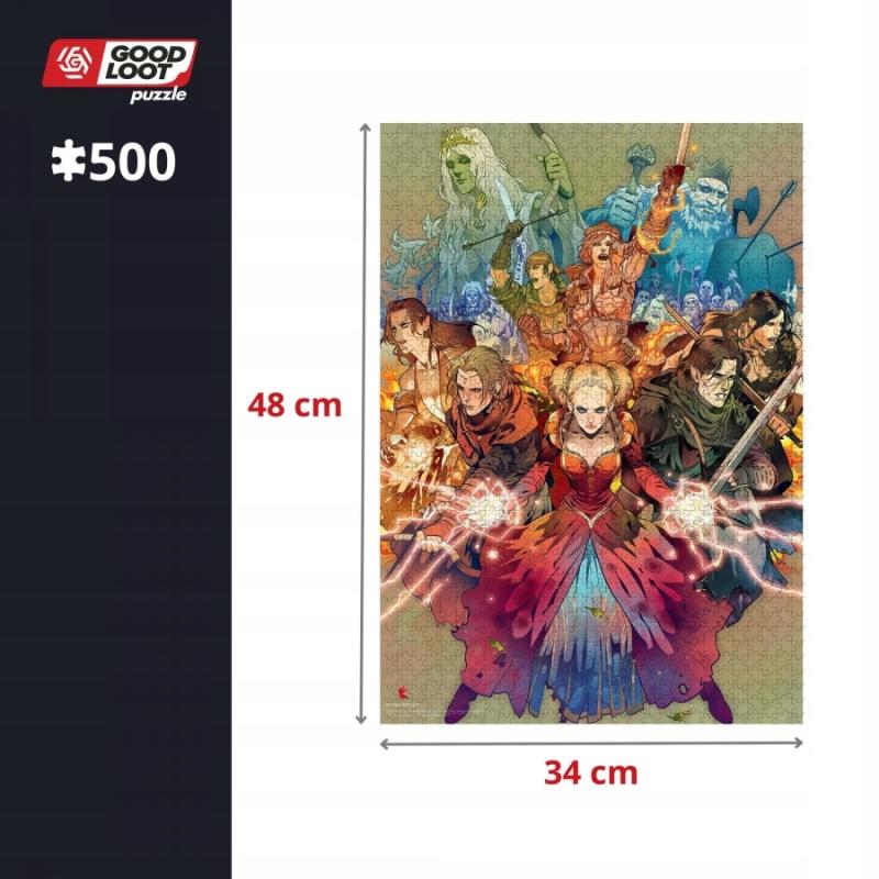 Puzzle Wiedźmin Scoia'tael 500 elementów