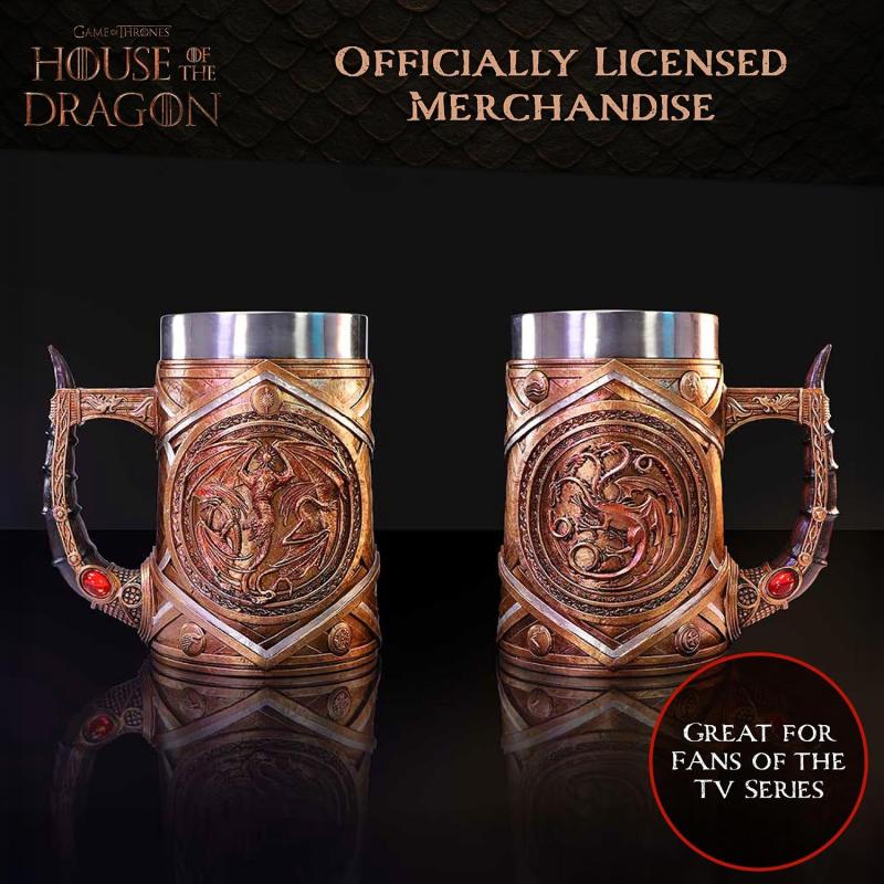 Kubek 3D House of the Dragon Herb Targaryen