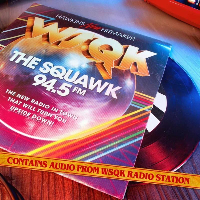 Zestaw kolekcjonerski Stranger Things WSQK Gold Vinyl Edition
