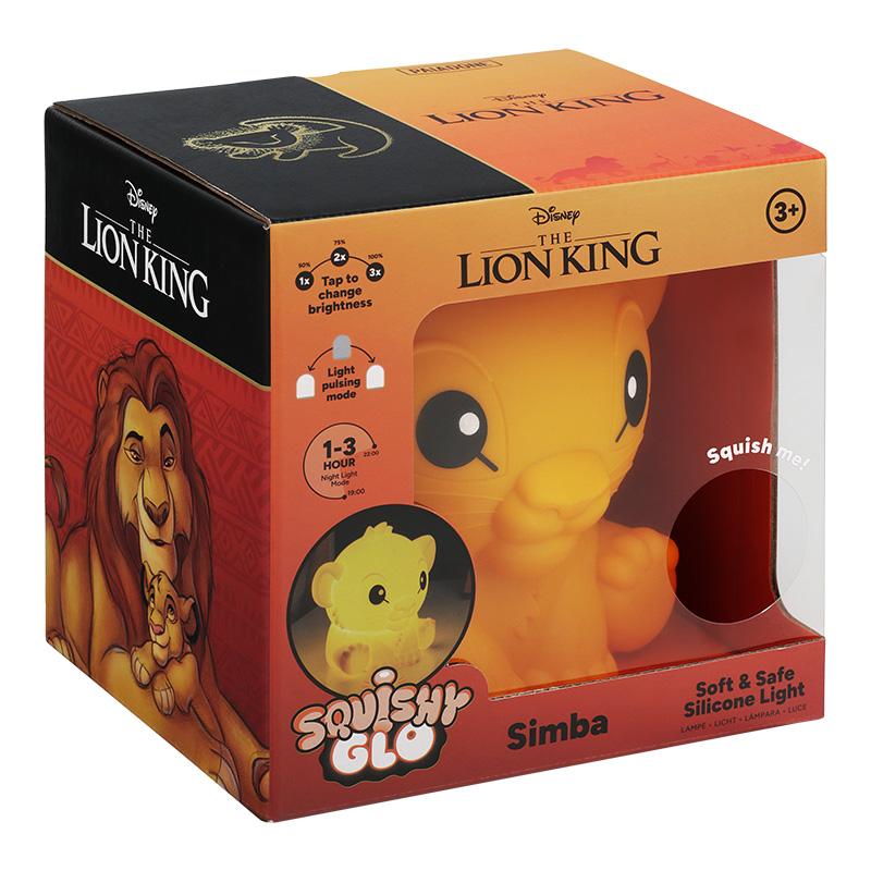 Lampka silikonowa Disney Król Lew Simba