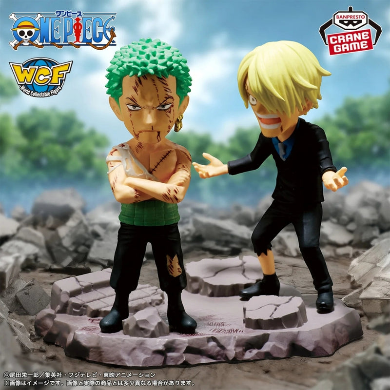 Figurka One Piece World Collectable Figure Log Stories – Roronoa Zoro i Sanji – zdjęcie 2