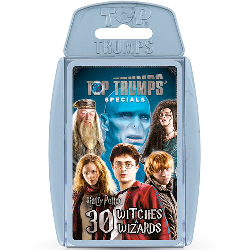 Karty Top Trumps Harry Potter – 30 najwybitniejszych czarodziejów (EN)