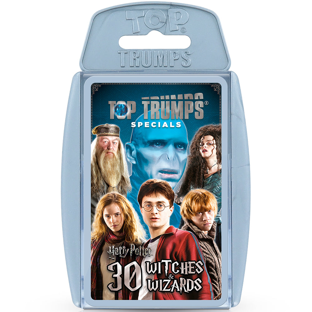 Karty Top Trumps Harry Potter – 30 najwybitniejszych czarodziejów (EN)