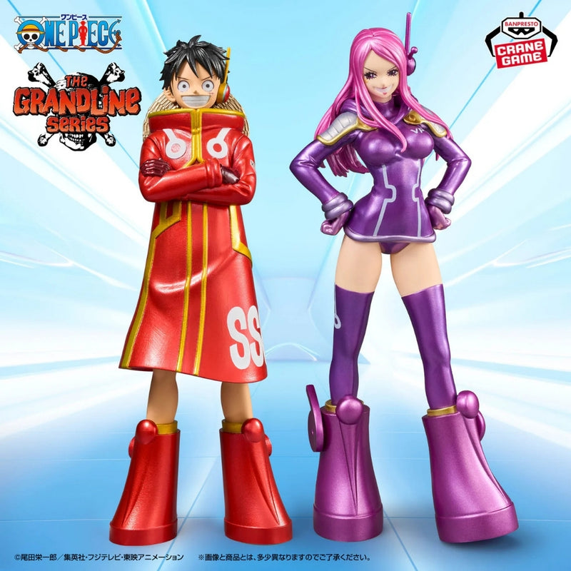 Figurka One Piece DXF The Grandline Series – Monkey D. Luffy (Egghead, z parą z Bonney) – zdjęcie 4