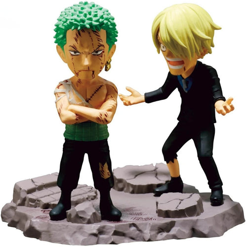Figurka One Piece World Collectable Figure Log Stories – Roronoa Zoro i Sanji