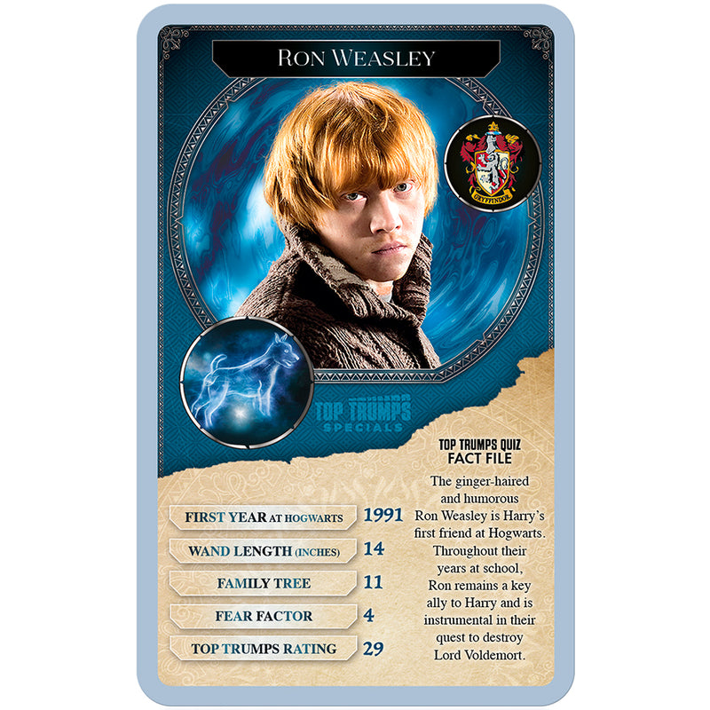 Karty Top Trumps Harry Potter – 30 najwybitniejszych czarodziejów (EN) – zdjęcie 4