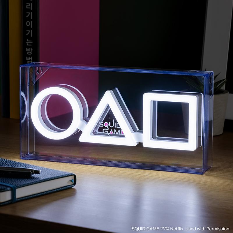 Lampka Neonowa Squid Game