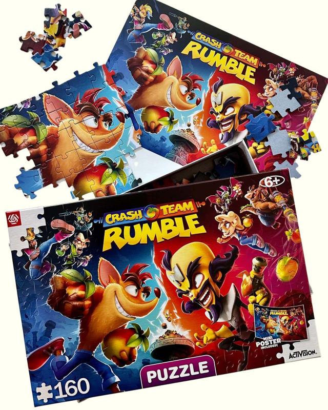 Puzzle Crash Bandicoot Bohaterowie 160 elementów