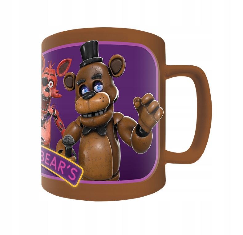 Kubek z futerkiem Five Nights at Freddy's Freddy i Przyjaciele