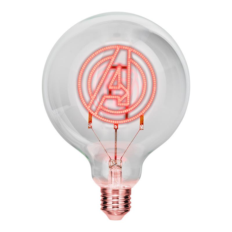 Lampka Żarówka Neonowa Avengers LED