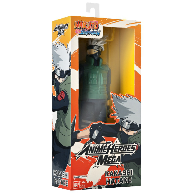 Figurka akcji Naruto Anime Heroes Mega – Kakashi Hatake – zdjęcie 4
