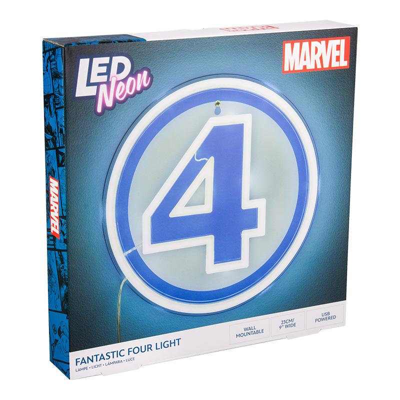 Lampka Neonowa Marvel Fantastyczna Czwórka Ścienna