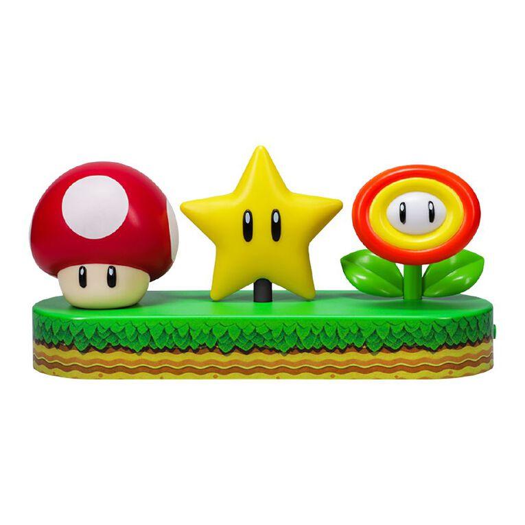 Lampka Super Mario Ikony Mushroom Star Fire Flower