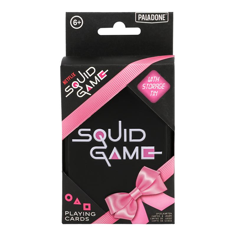 Karty do gry Squid Game w ozdobnej puszce