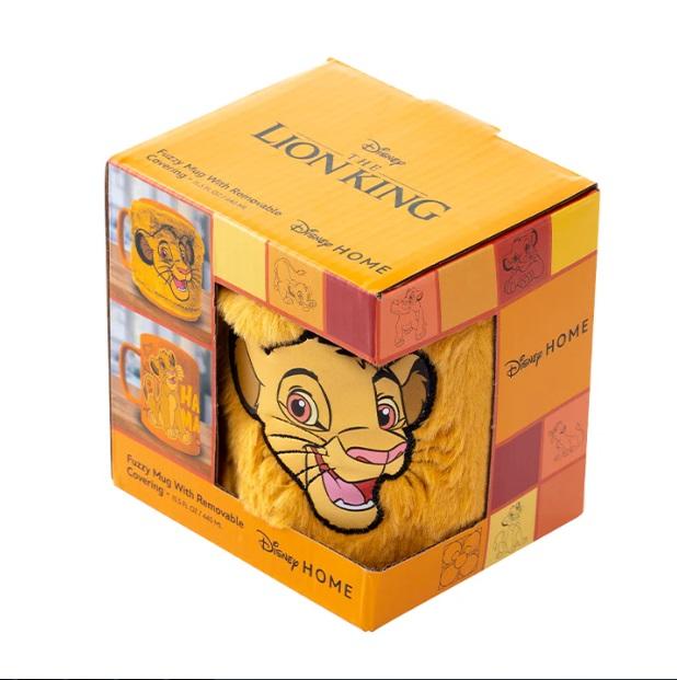 Kubek Król Lew Simba z futerkiem