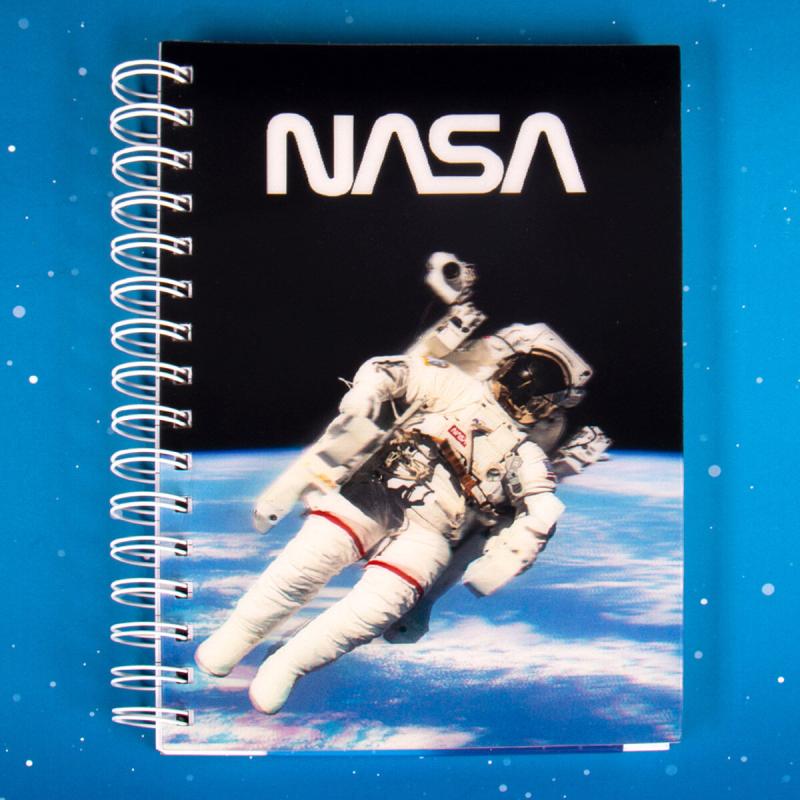 Notatnik 3D NASA A5 soczewkowa okładka