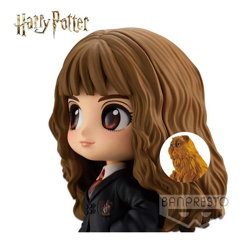 Figurka Harry Potter Q Posket – Hermiona Granger z Krzywołapem – zdjęcie 2
