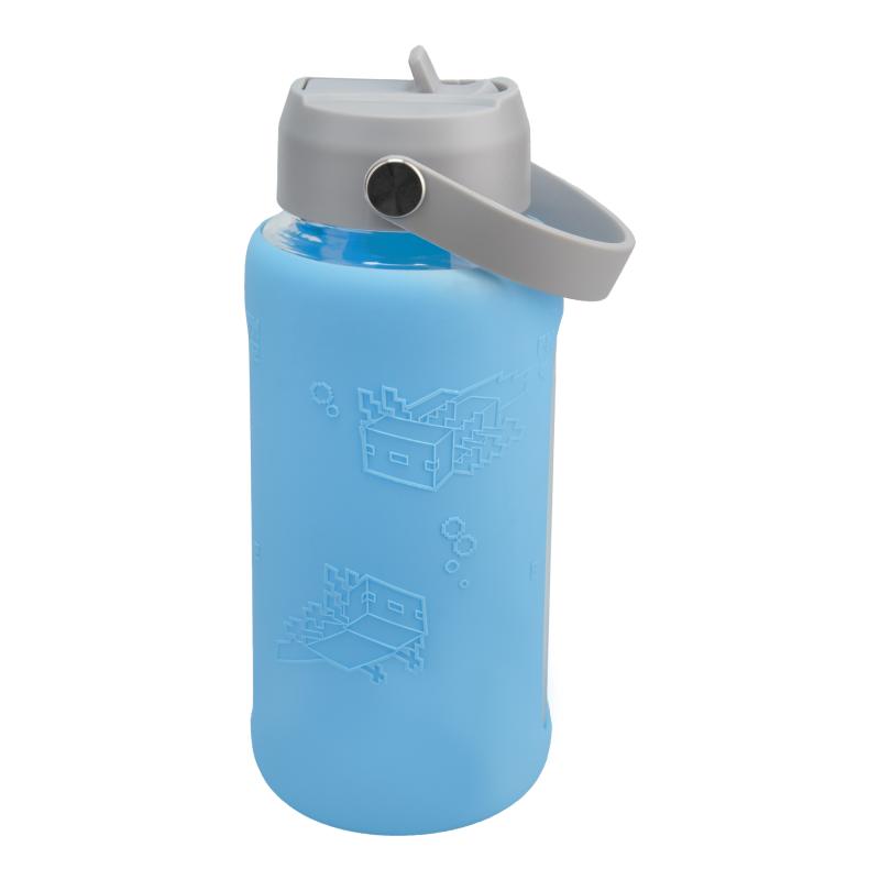 Butelka Szklana Minecraft Aksolotl 800 ml