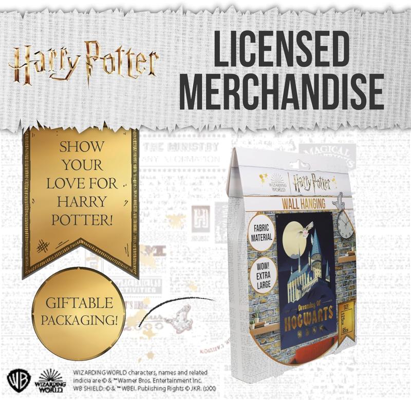 Baner ścienny Harry Potter Zamek Hogwart