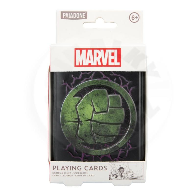 Karty do gry Marvel Hulk w metalowej puszce