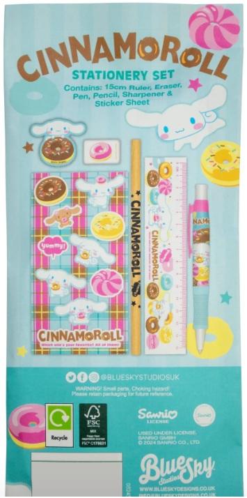 Zestaw szkolny Sanrio Cinnamoroll 5 elementów