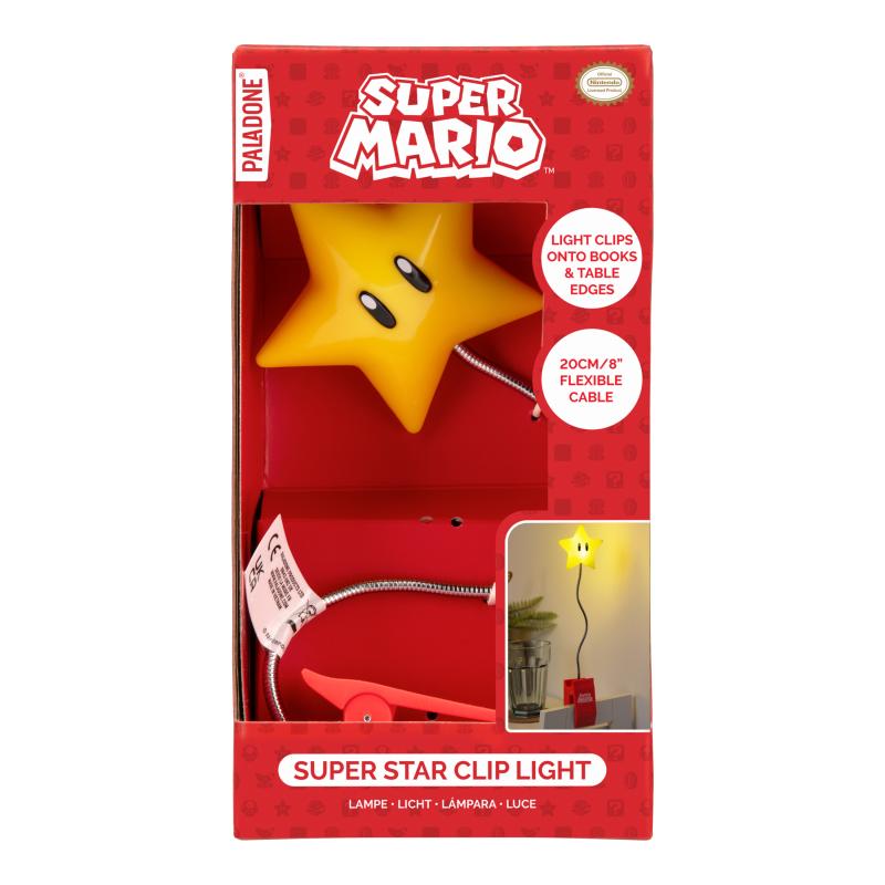 Lampka do czytania Super Mario Super Star