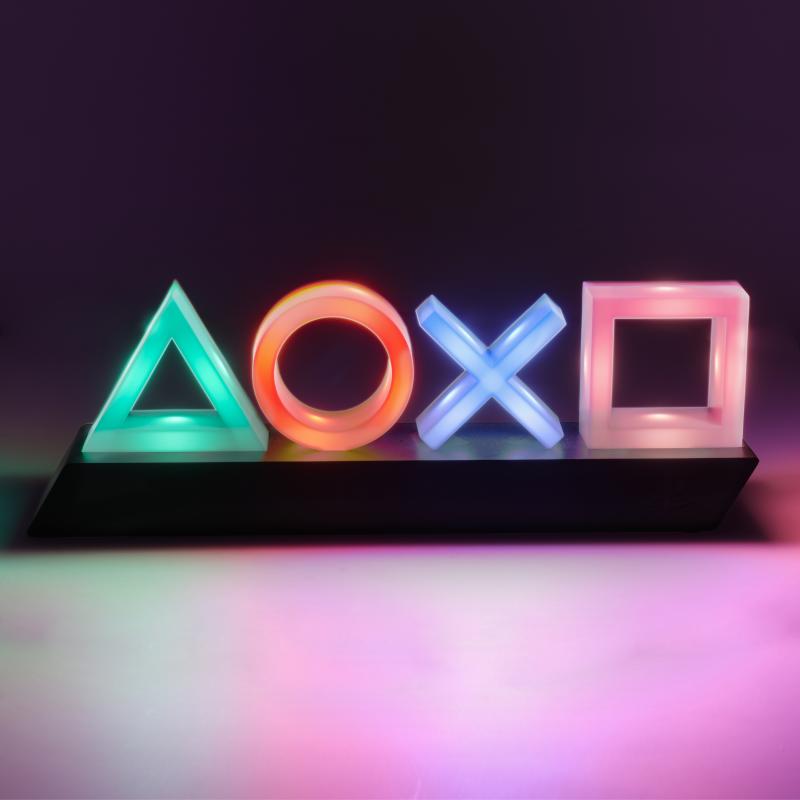 Lampka PlayStation Ikony przycisków kontrolera