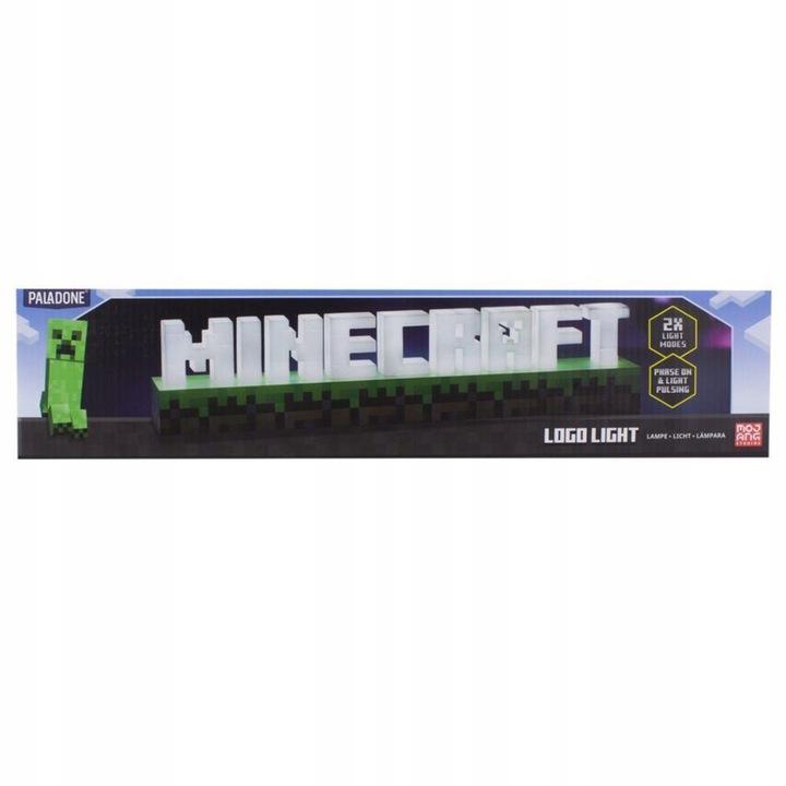 Lampka Minecraft Logo LED
