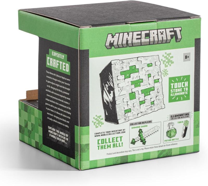 Lampka 3D Minecraft Ruda Redstone