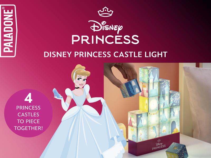 Lampka Disney Zamek Księżniczek do złożenia