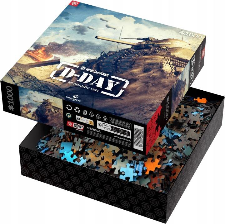Puzzle World of Tanks D-Day 1000 elementów