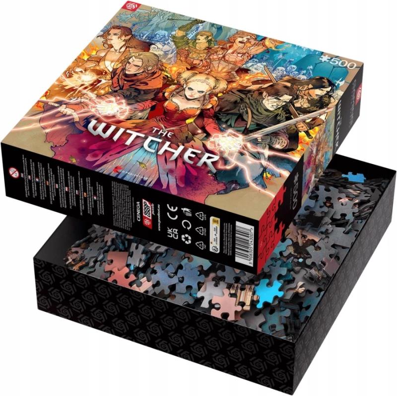 Puzzle Wiedźmin Scoia'tael 500 elementów