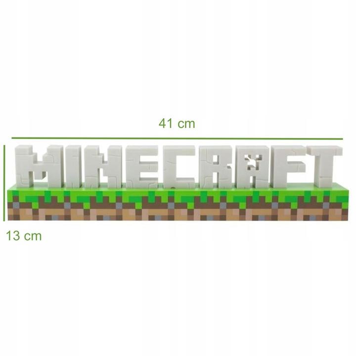 Lampka Minecraft Logo LED