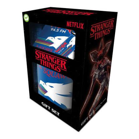 Zestaw Prezentowy Stranger Things WSQK kubek podkładka brelok