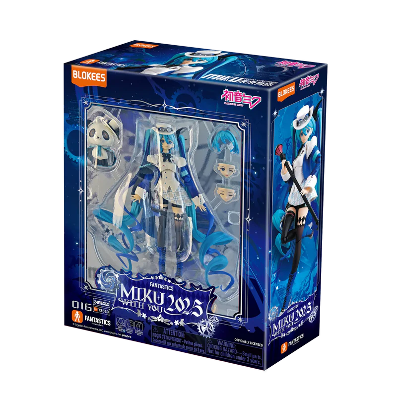 Figurka Hatsune Miku Blokees – Miku With You 2025 (Fantastic Series)