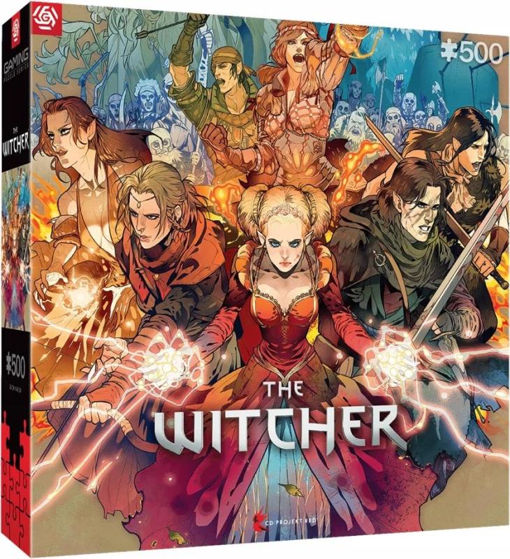 Puzzle Wiedźmin Scoia'tael 500 elementów