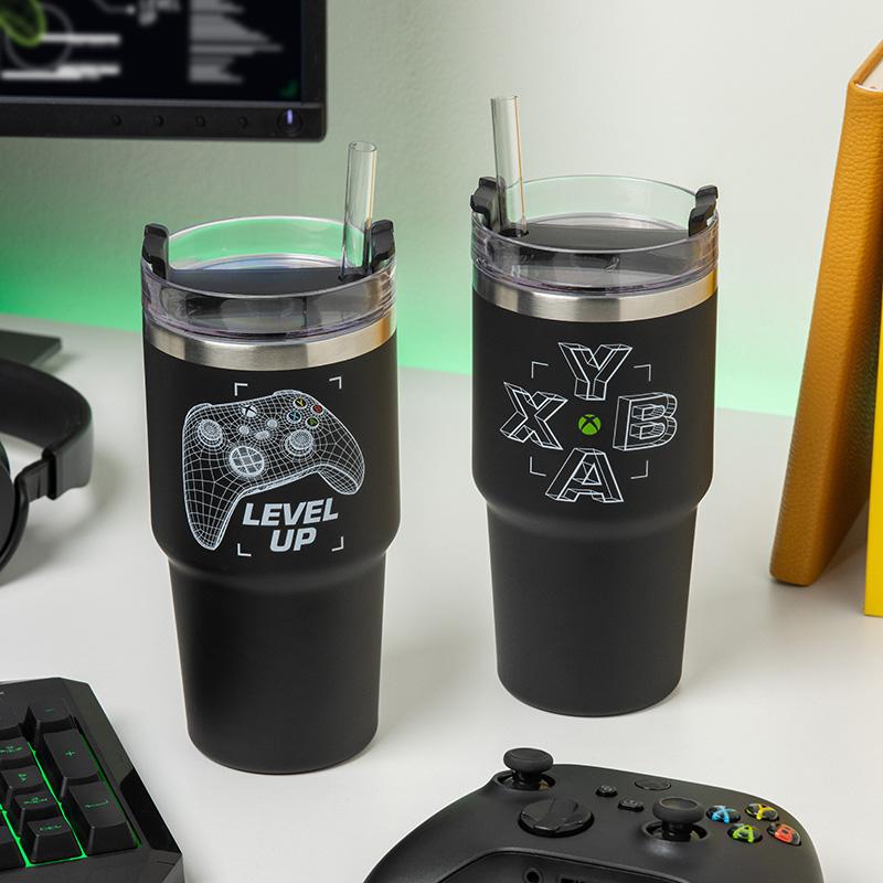 Kubek termiczny Xbox Gamer ze słomką