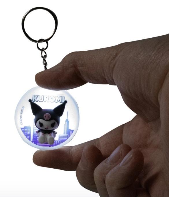 Brelok świecący Sanrio Kuromi