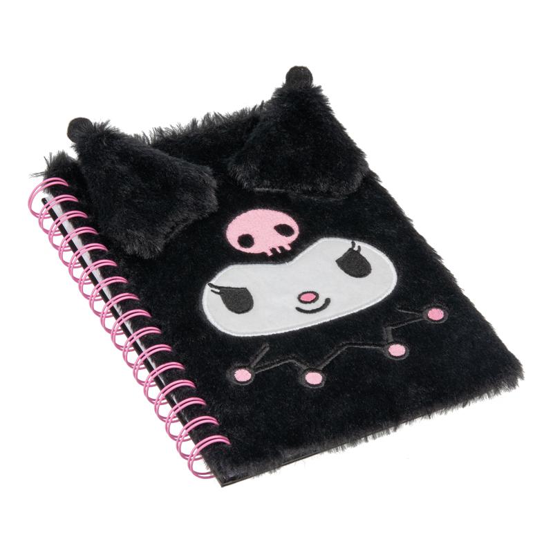 Notatnik pluszowy Sanrio Kuromi
