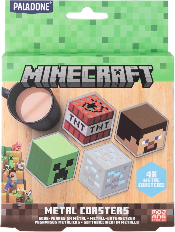 Podstawki Pod Kubek Minecraft Zestaw 4 sztuk