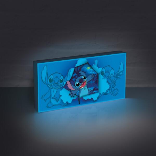 Lampka Disney Lilo i Stitch Stitch podświetlany obraz na płótnie