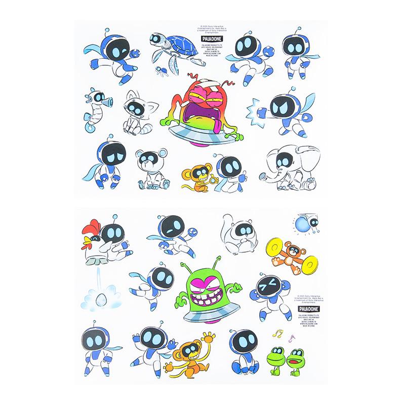Zestaw naklejek Astro Bot 47 sztuk