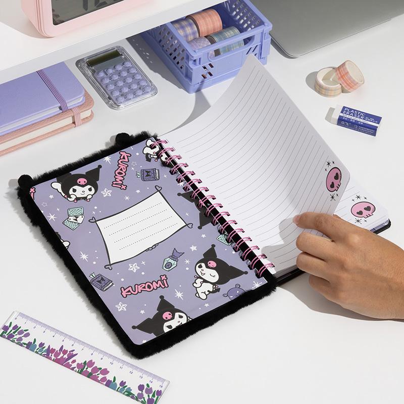 Notatnik pluszowy Sanrio Kuromi
