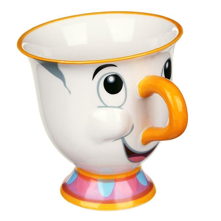 Kubek 3D Disney Chip Piękna i Bestia